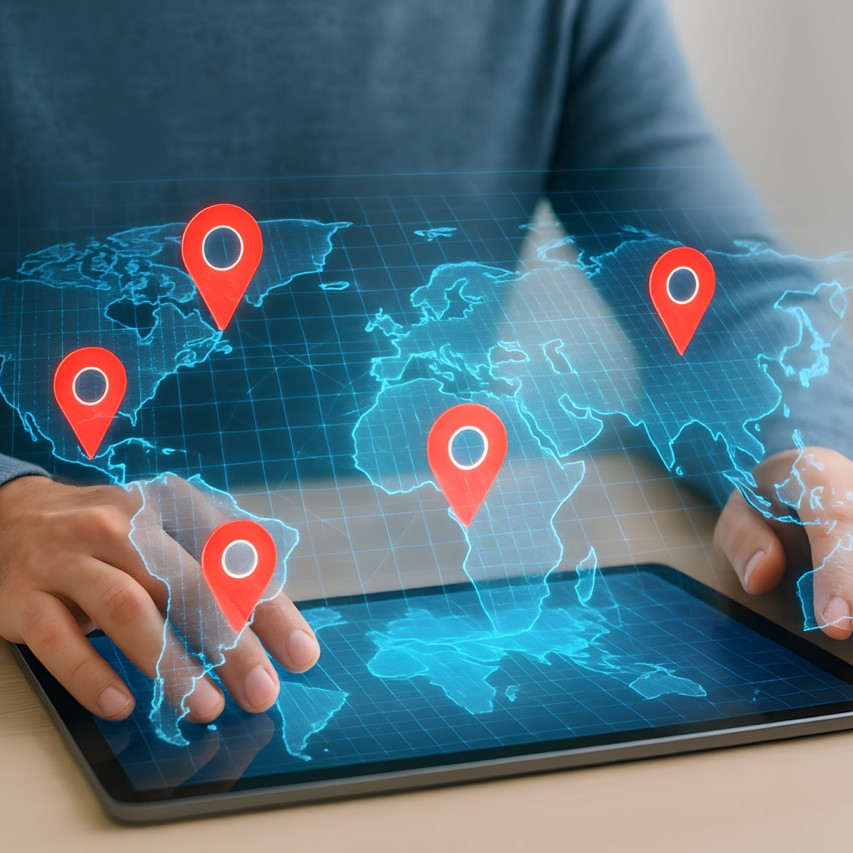 GIS GeoInformationssystem in der Anwendung